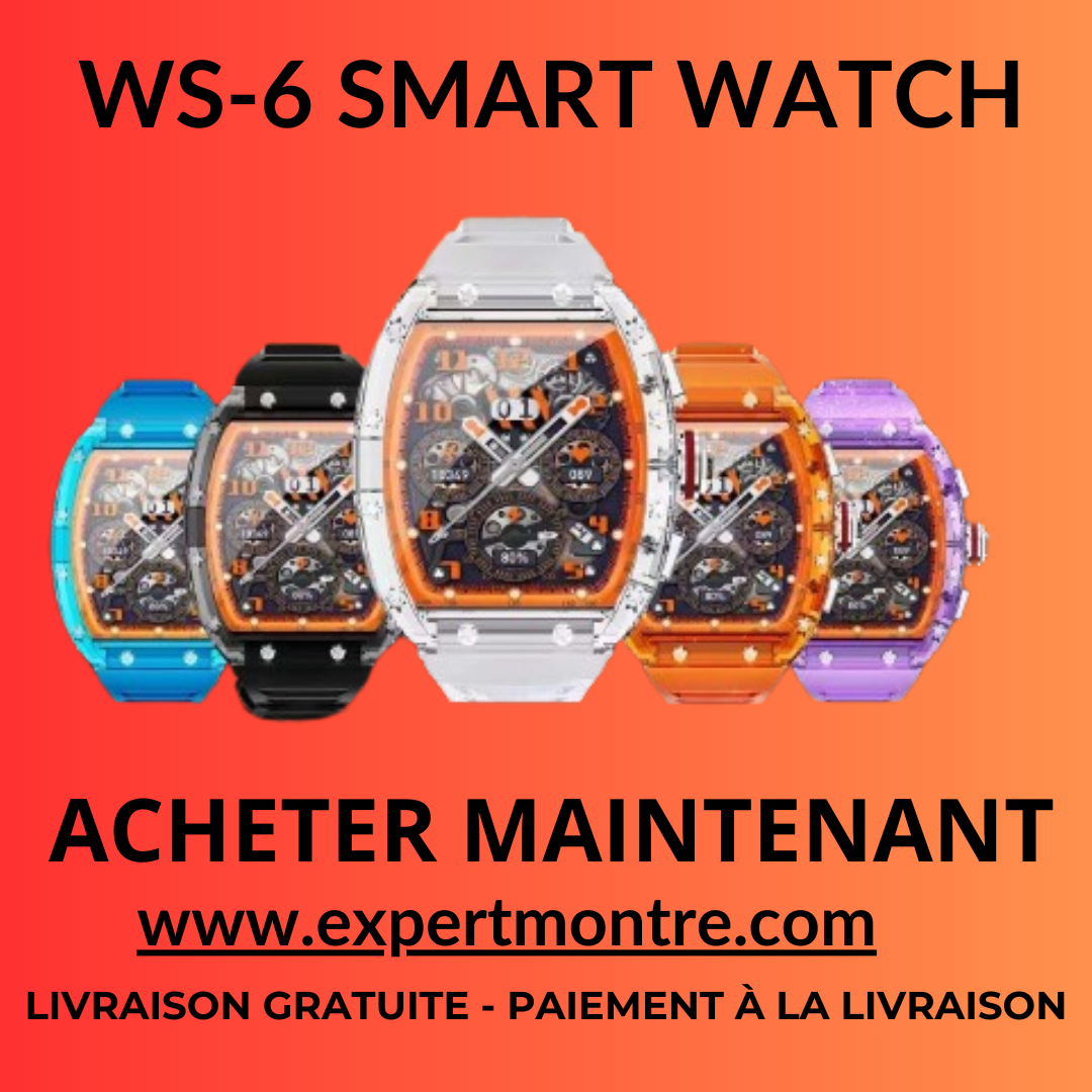 WS-6 montre connectée