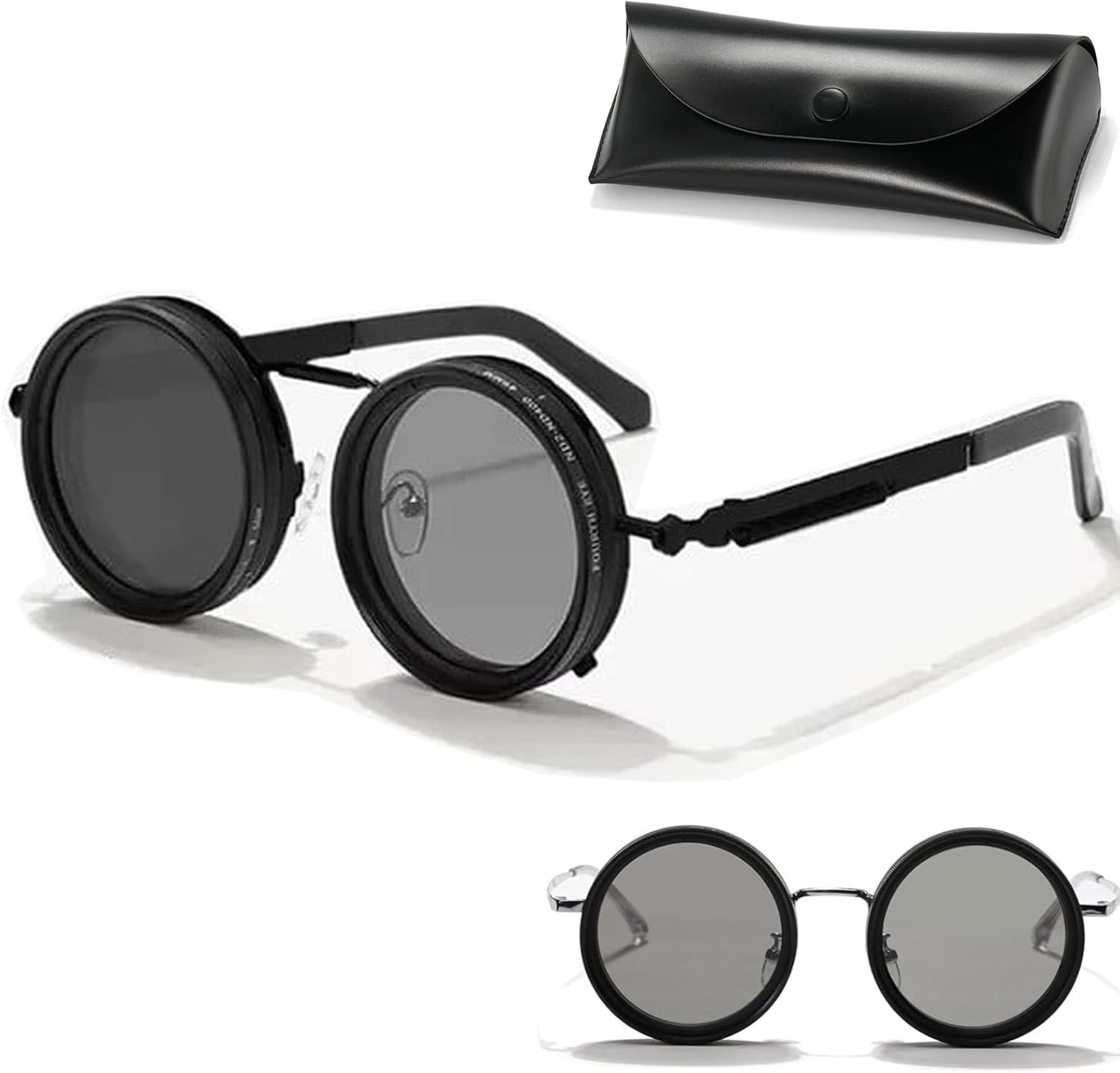 Lunettes de soleil polarisées Vintage à Luminosité Réglable