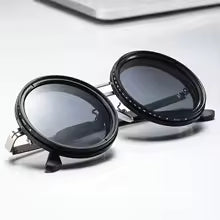 Lunettes de soleil polarisées Vintage à Luminosité Réglable