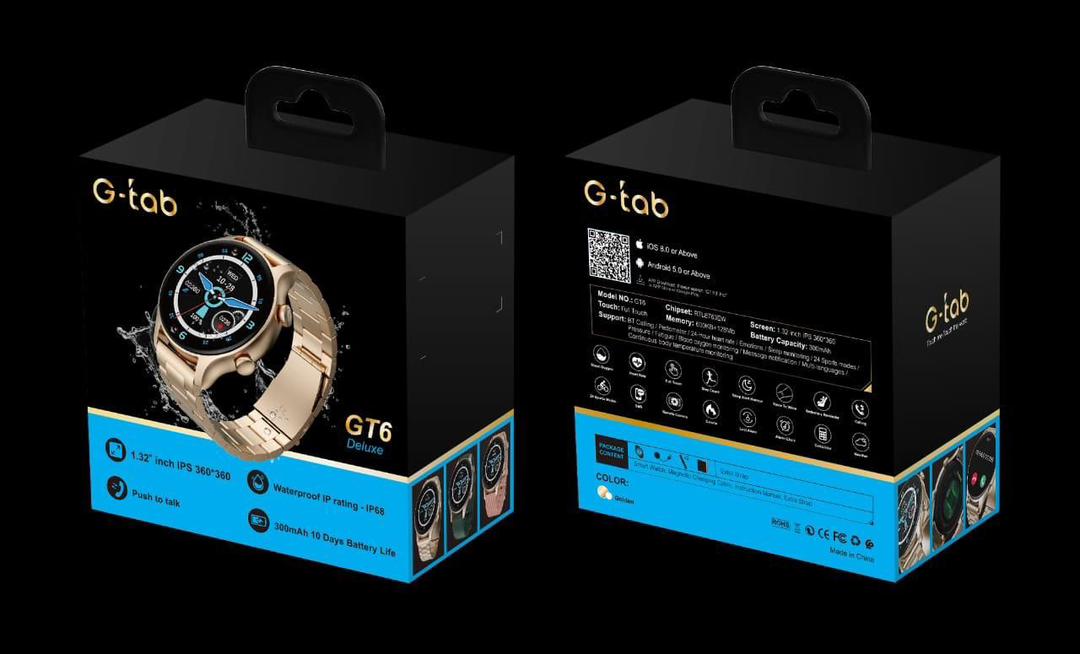 G-tab GT6 Smart Watch