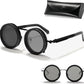 Lunettes de soleil polarisées Vintage à Luminosité Réglable