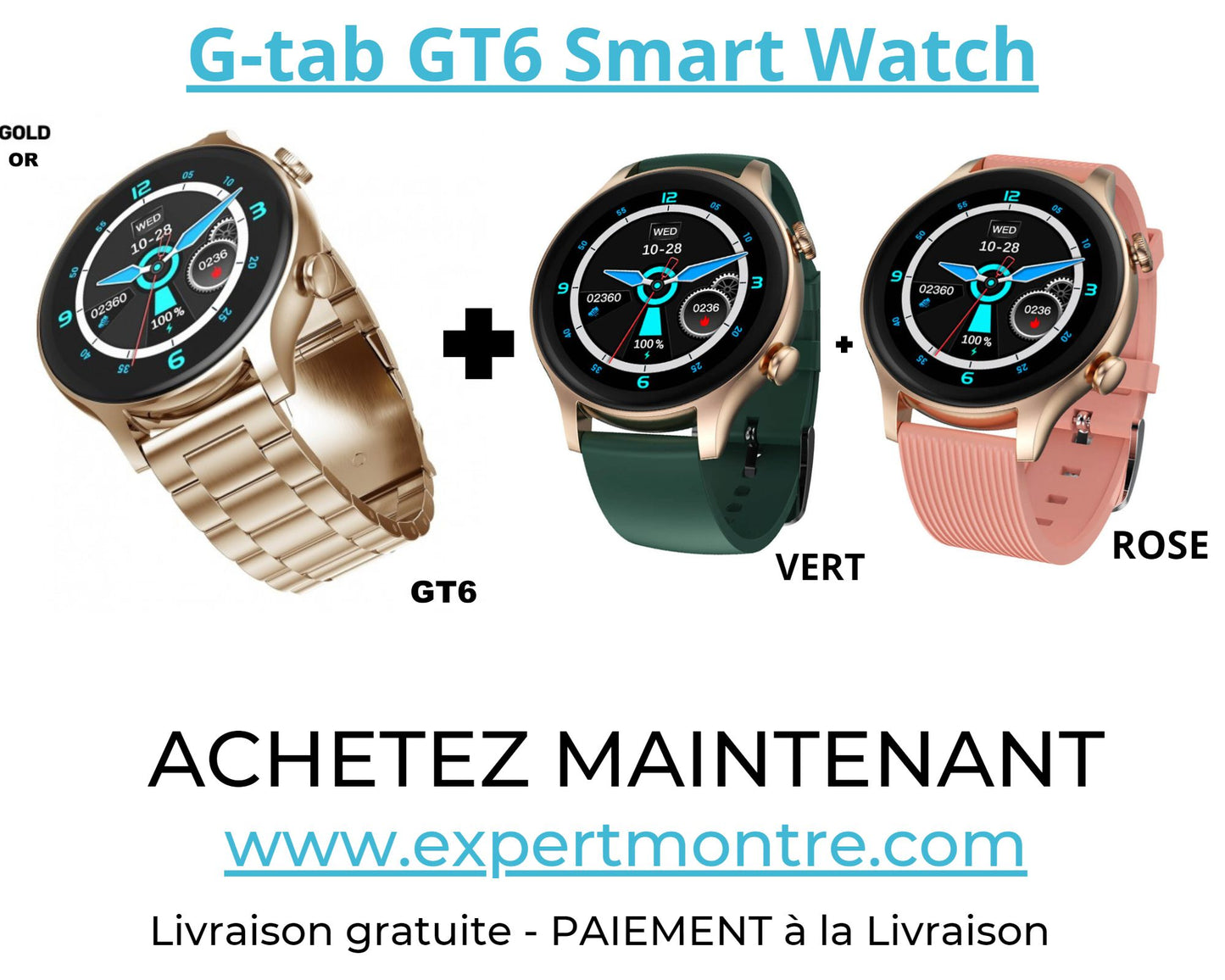 G-tab GT6 Smart Watch