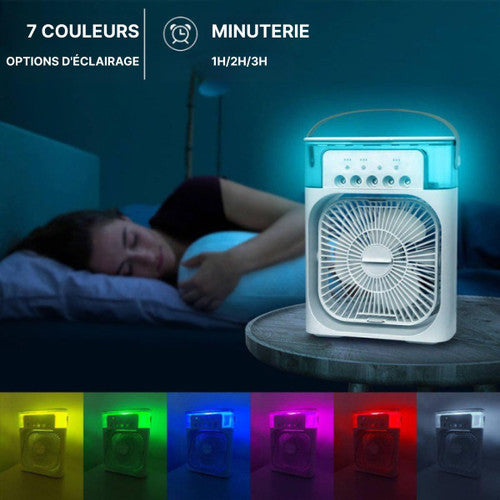 Ventilateur Humidificateur Portable